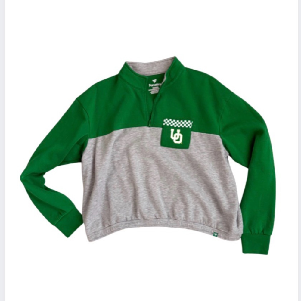 Fanatics University of Oregon Women's Quarter-Zip Pullover